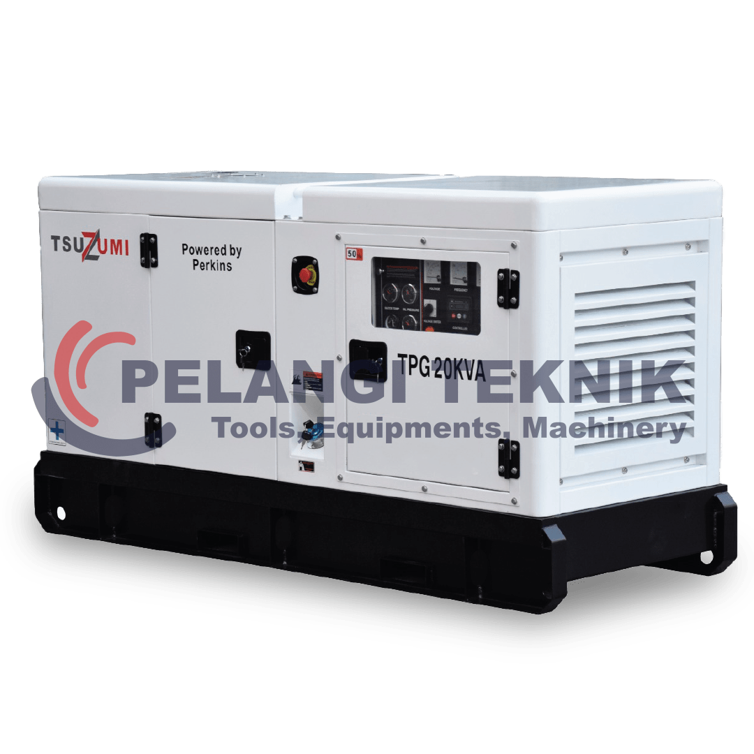 Genset 20 Kva Silent Diesel Tsuzumi TPG 20 Kva - Pelangi Teknik