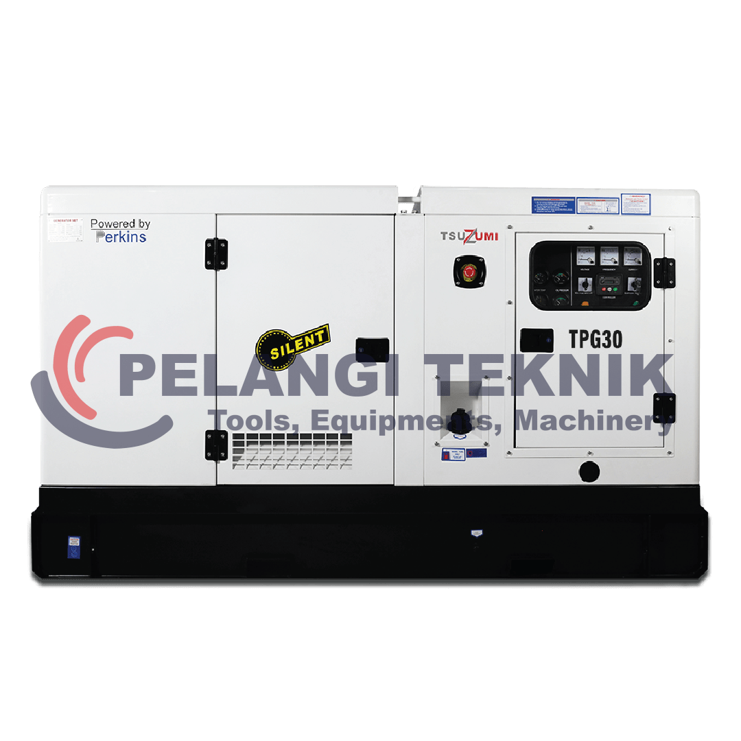 Genset 30 Kva Silent Diesel Tsuzumi TPG 30 kva - Pelangi Teknik
