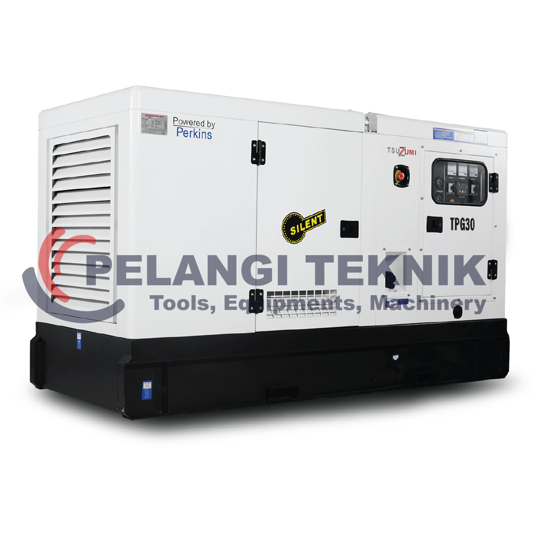 Genset 30 Kva Silent Diesel Tsuzumi TPG 30 kva - Pelangi Teknik