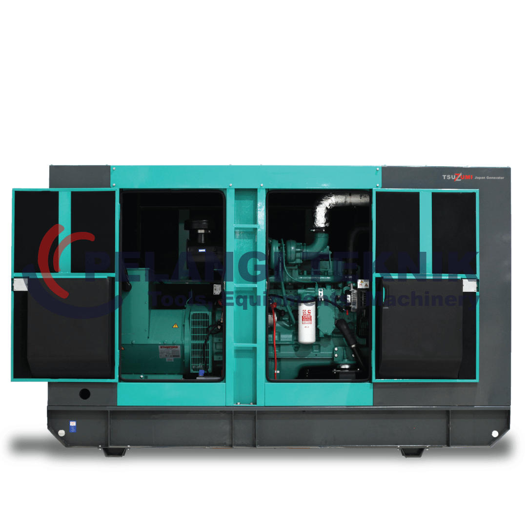 Genset Silent Diesel 200 Kva 150 Kw Tsuzumi TCG 200 KVA - Pelangi Teknik