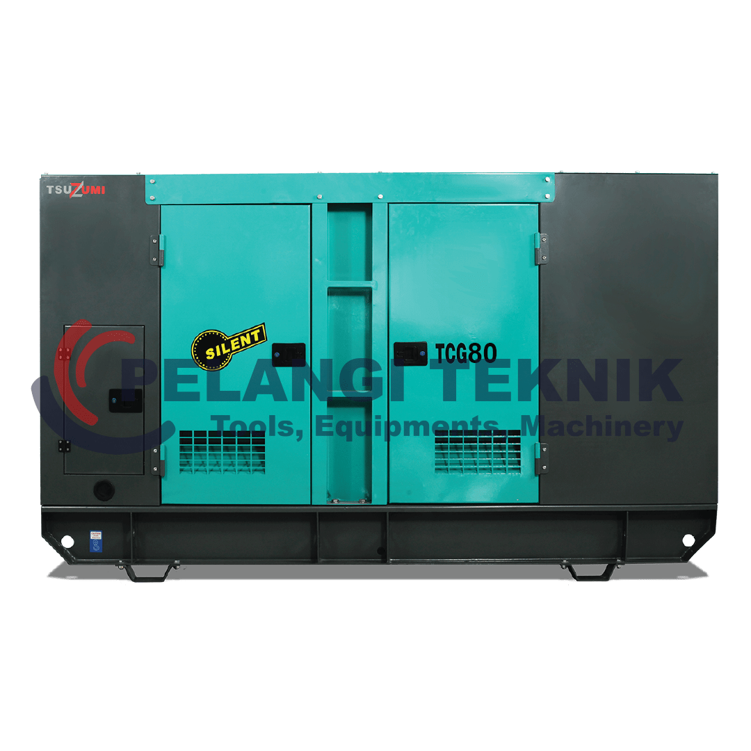 Genset Silent Diesel 80 Kva Tsuzumi TCG 80 Kva - Pelangi Teknik