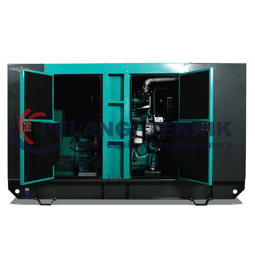 Genset Silent Diesel 80 Kva Tsuzumi TCG 80 Kva - Pelangi Teknik