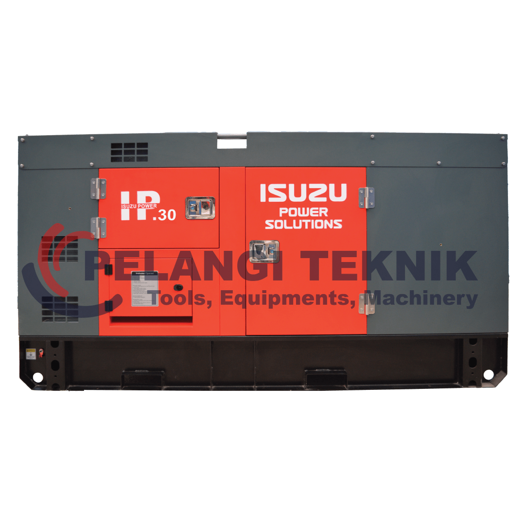 Genset 30 Kva Silent Diesel Isuzu Power IP30 - Pelangi Teknik