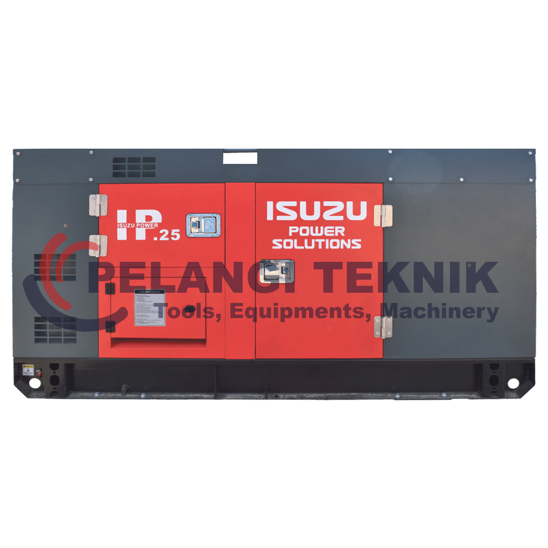 Genset Silent Diesel 25 Kva Isuzu IP25Kva - Pelangi Teknik