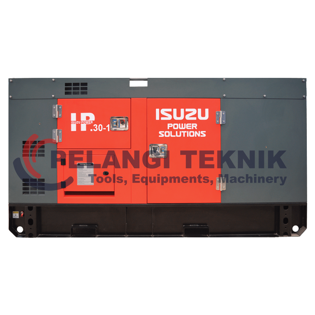 Genset Silent Diesel 30 kva 1 phase Isuzu IP30-1 - Pelangi Teknik