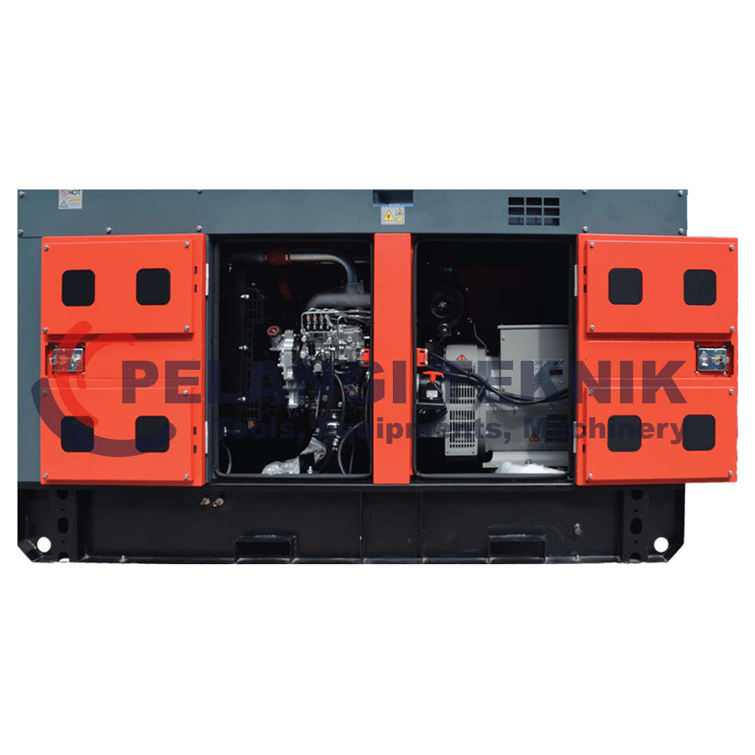 Genset Silent Diesel 30 kva 1 phase Isuzu IP30-1 - Pelangi Teknik