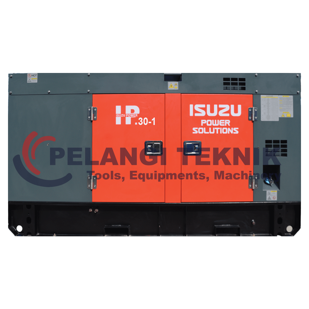 Genset Silent Diesel 30 kva 1 phase Isuzu IP30-1 - Pelangi Teknik