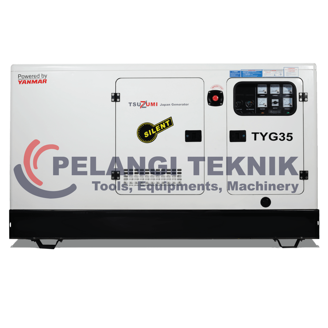 Genset Silent Diesel 35 Kva Tsuzumi TYG35 kva - Pelangi Teknik