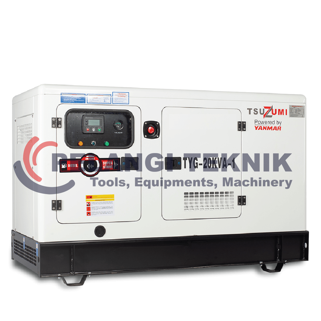 Genset Silent Diesel 35 Kva Tsuzumi TYG35 kva - Pelangi Teknik