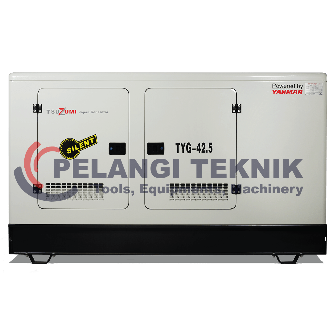 Genset Silent Diesel 42,5 Kva Tsuzumi TYG42,5 Kva - Pelangi Teknik