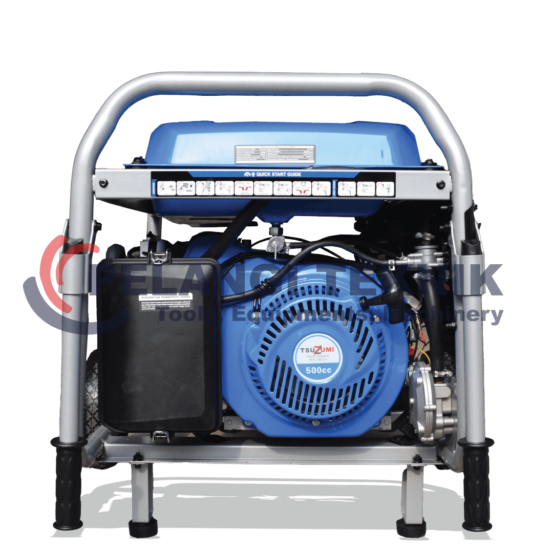 Genset 10 kva 1 phase bensin & Lpg Tsuzumi TG 10000DF - Pelangi Teknik