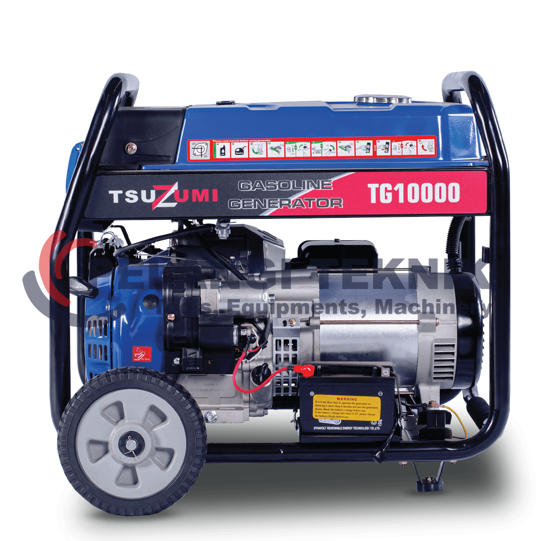 Genset 10 kva 8000 watt 1 phase Tsuzumi TG 10000 - Pelangi Teknik