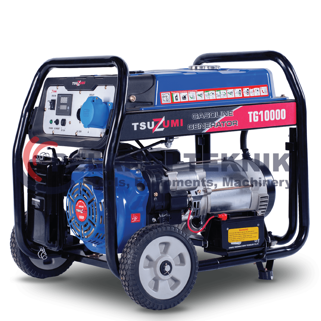 Genset 10 kva 8000 watt 1 phase Tsuzumi TG 10000 - Pelangi Teknik