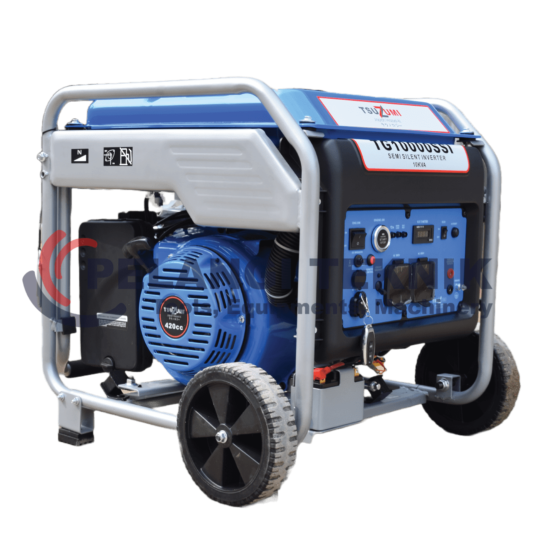 Genset semi silent inveretr 10 kva 8000 watt Tsuzumi TG 10000 SSI - Pelangi Teknik