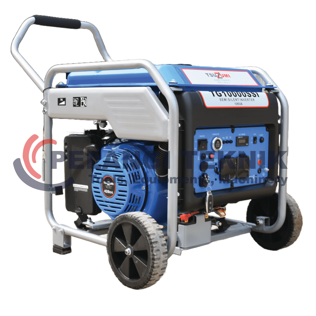Genset semi silent inveretr 10 kva 8000 watt Tsuzumi TG 10000 SSI - Pelangi Teknik