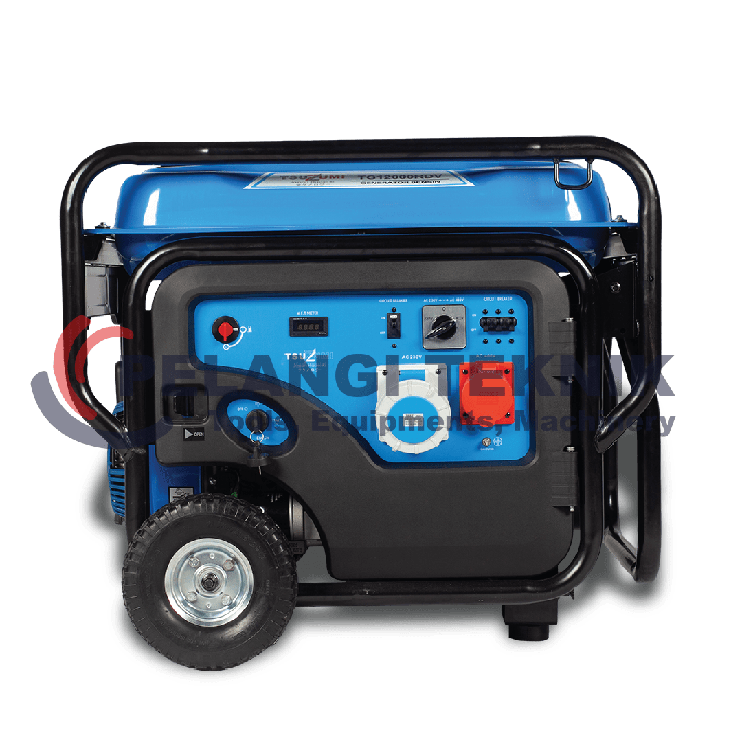 Genset 12 kva 3 Phase Bensin Tsuzumi TG 12000RDV - Pelangi Teknik