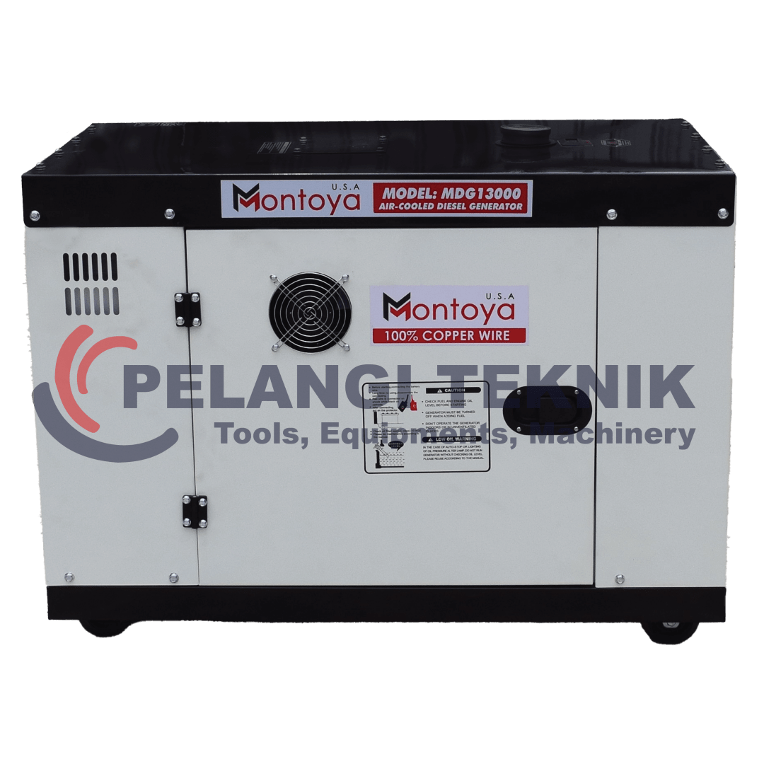 Genset Silent Diesel 12 Kva Montoya MDG 13000 - Pelangi Teknik