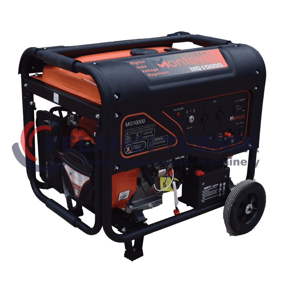 Genset Bensin 10 Kva 8000 watt 1 Phase Montoya MG 10000 - Pelangi Teknik
