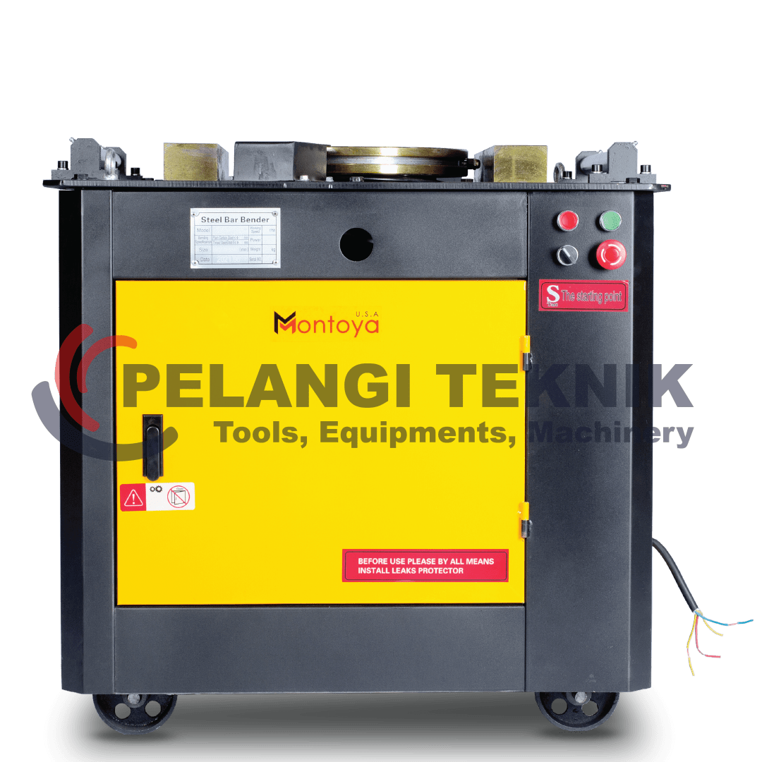 Mesin Bar Bending Besi Ulir 22 mm 3 Phase Bar Bending Montoya BB 40 - Pelangi Teknik