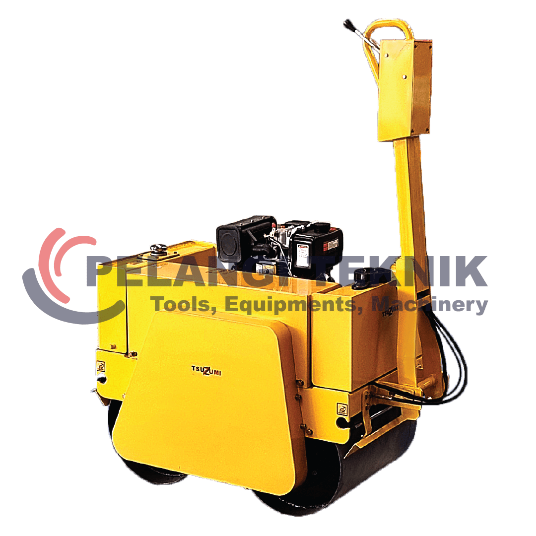 Baby Roller Double Drum Mesin Pemadat Aspal Engine Diesel Tsuzumi TBR64-2 - Pelangi Teknik
