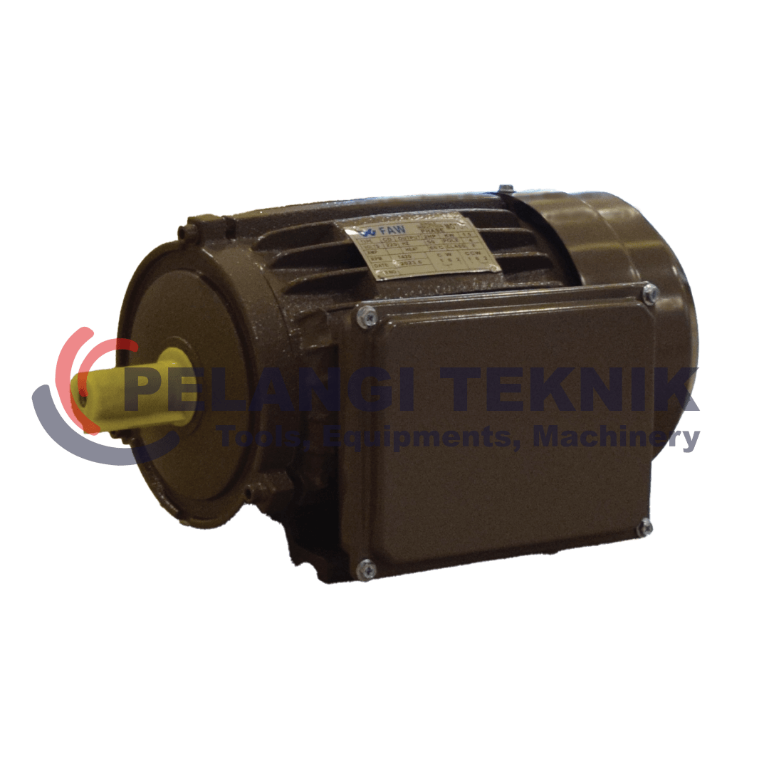 Dinamo Elektromotor FAW 2 HP 1 Phase Full Tembaga 100% - Pelangi Teknik