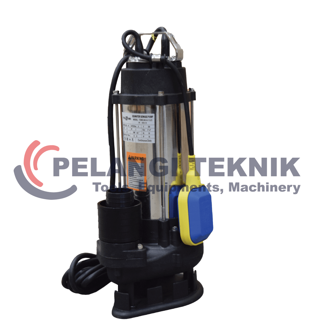 Pompa Celup 3 Inch 3 Phase Submersible Pump air laut Tsuzumi TSW3/40-8-1.5/3 - Pelangi Teknik