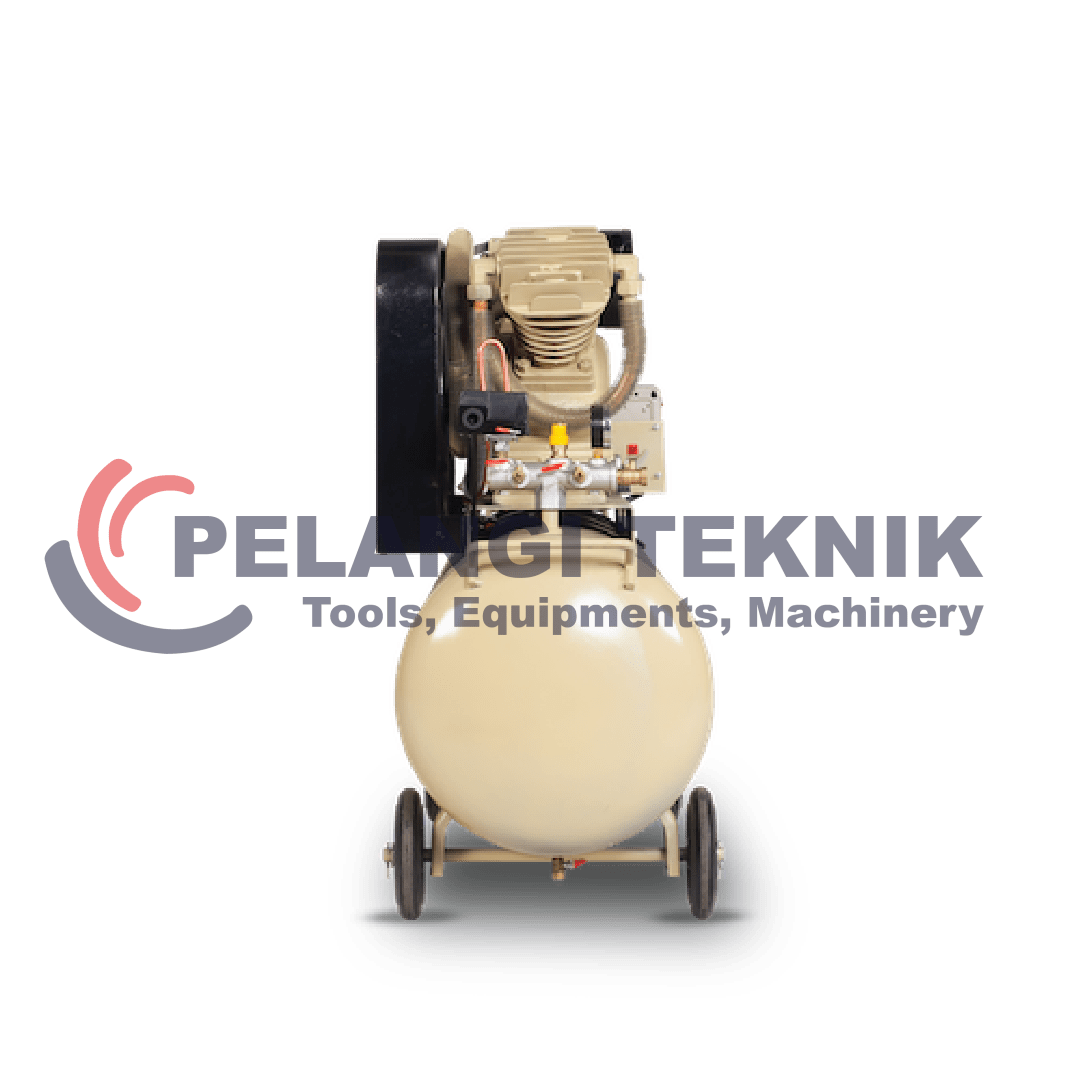 Kompresor 5 hp 12 bar D-0.44/12.5 + Dinamo 5 hp 3 phase - Pelangi Teknik