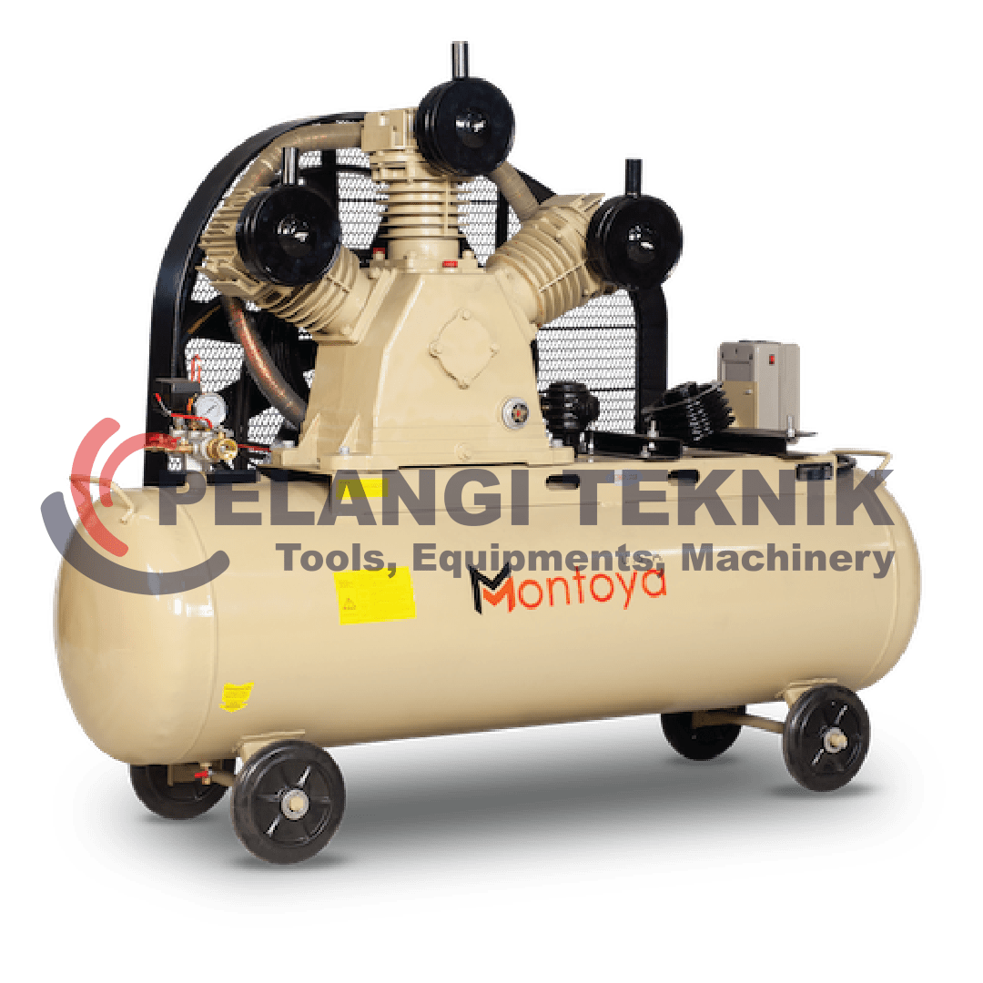 Kompresor Angin 7,5 hp 8 bar T-0.73/8 MONTOYA USA - Pelangi Teknik