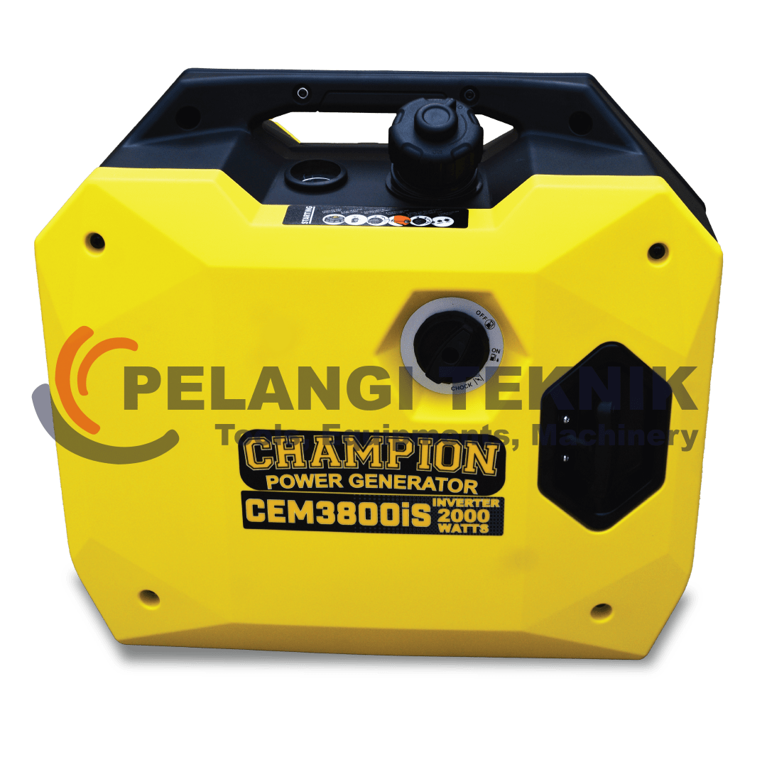 Genset Inverter 2000 Watt Bensin Champion CEM 3800iS - Pelangi Teknik