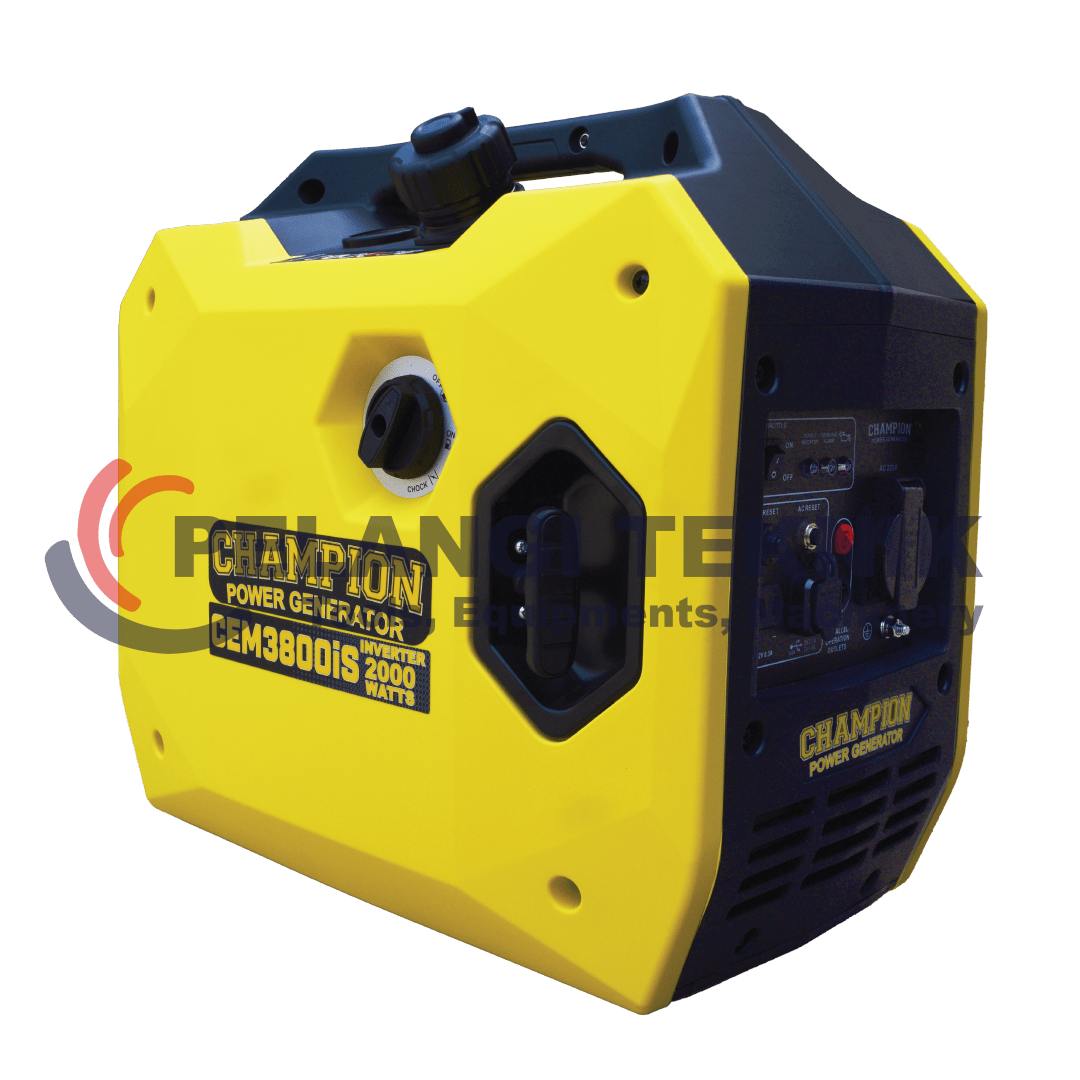 Genset Inverter 2000 Watt Bensin Champion CEM 3800iS - Pelangi Teknik