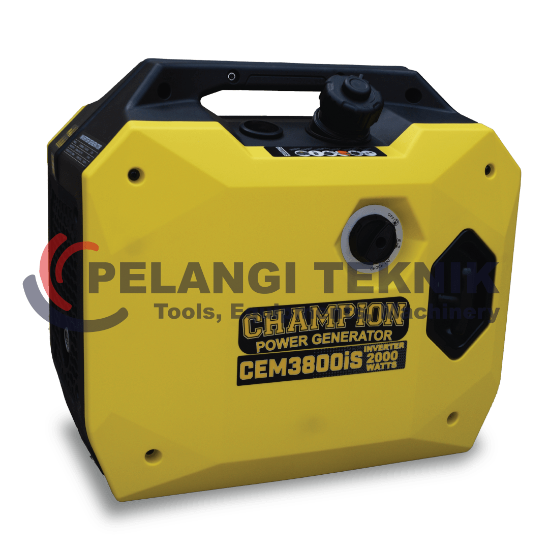 Genset Inverter 2000 Watt Bensin Champion CEM 3800iS - Pelangi Teknik