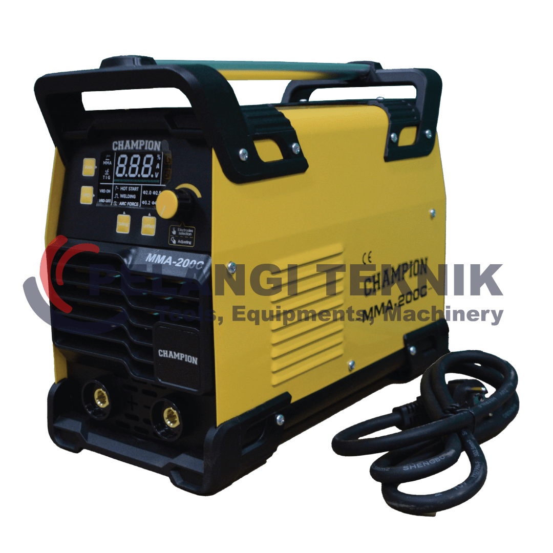 Mesin Las Inverter 200 Amper Champion MMA 200C - Pelangi Teknik