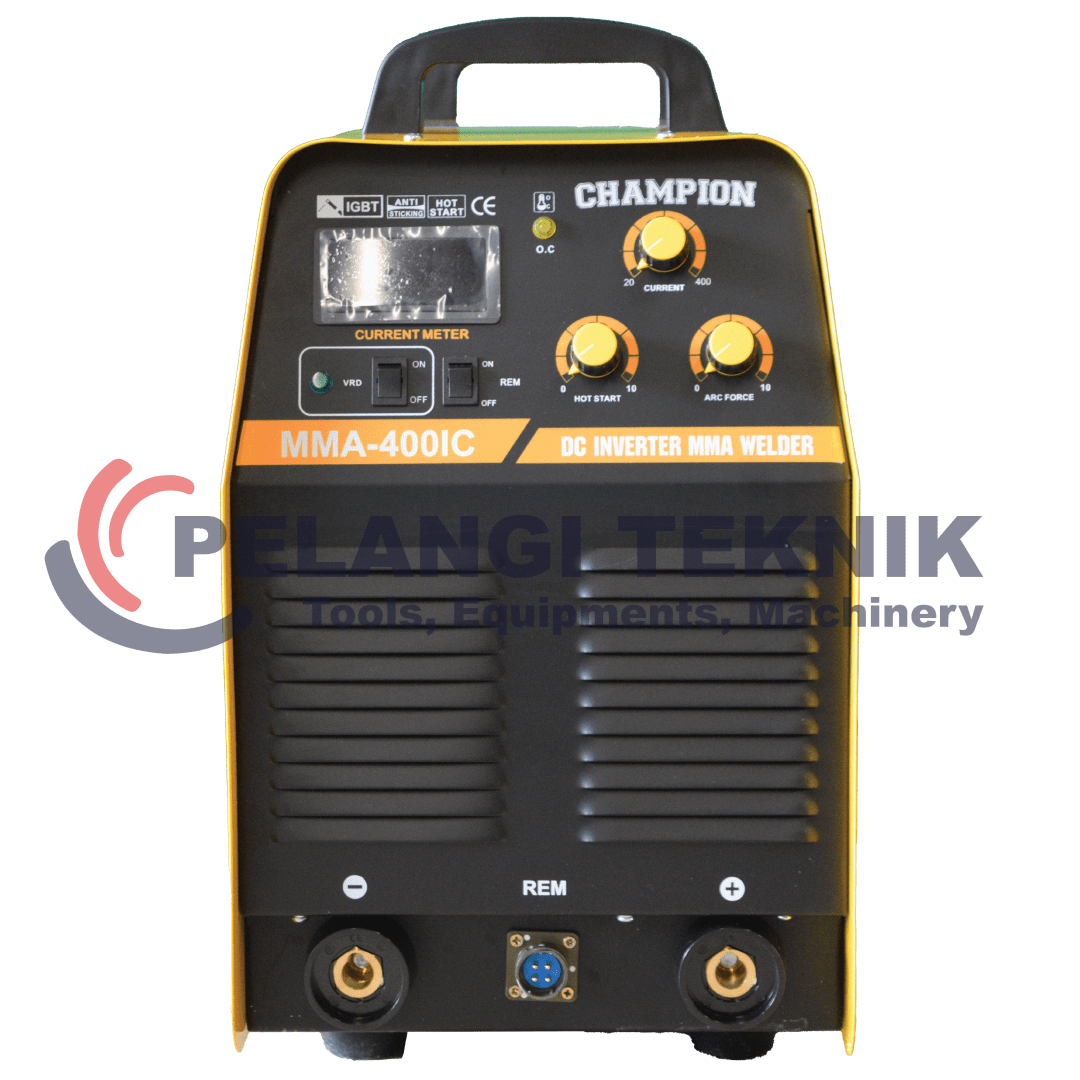Mesin Las Inverter 400 Amper Champion MMA 400IC - Pelangi Teknik