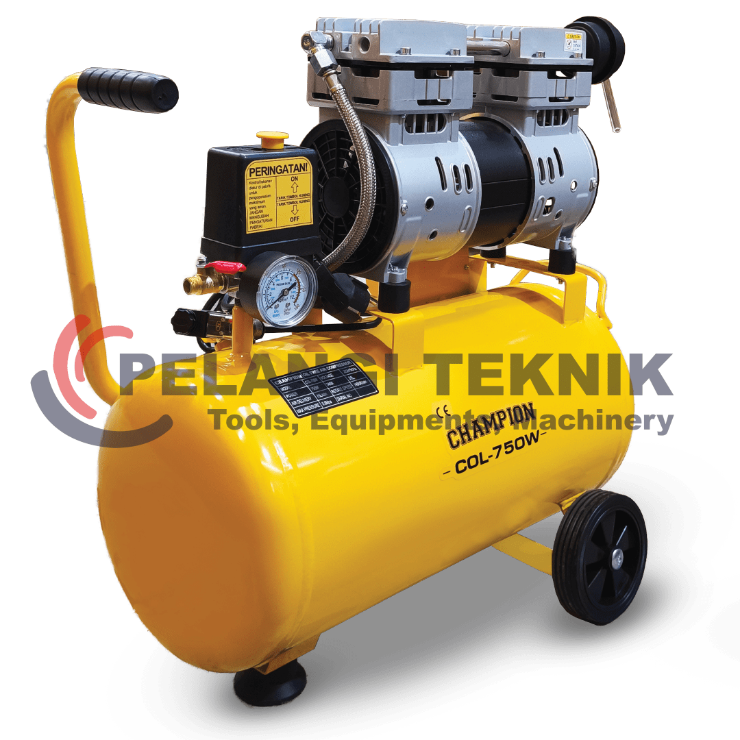 Kompresor Oiless 1 HP Champion COL-750W - Pelangi Teknik