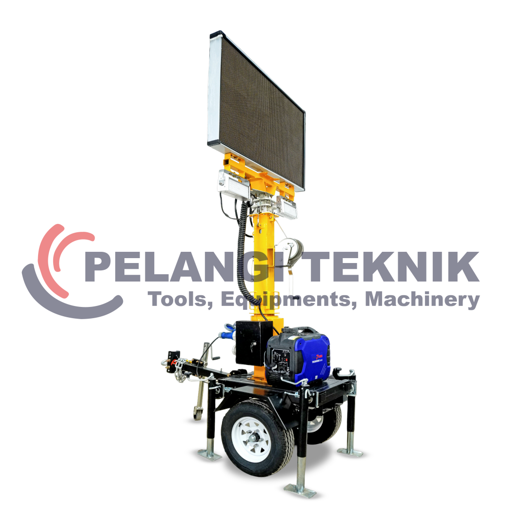 Tower Light Tsuzumi LT-6WL Komplit Genset Tsuzumi TIG 3500 ise - Pelangi Teknik