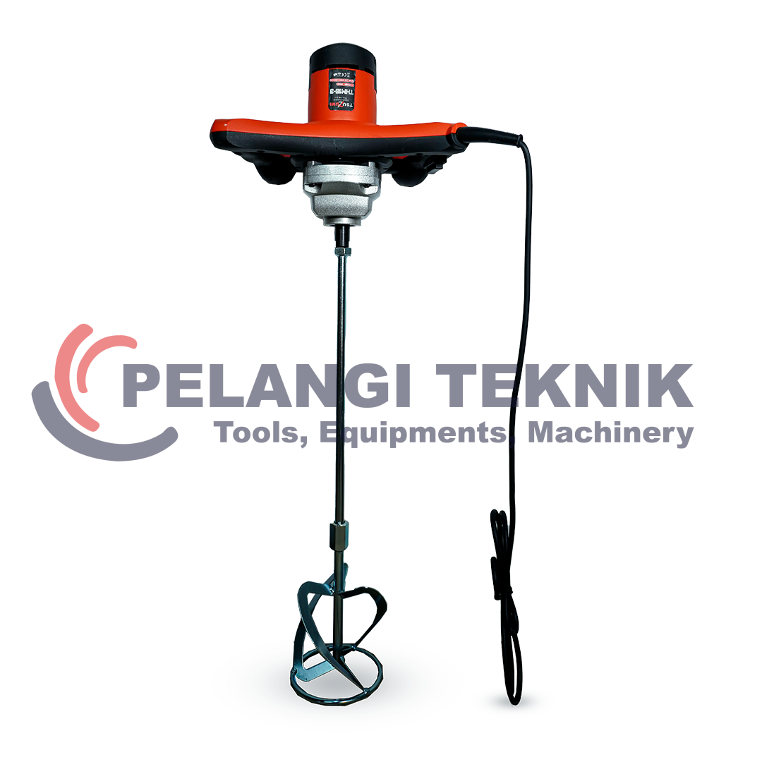 TSUZUMI THM16-3 Hand Mixer 1200W – Alat Pengaduk Cat, Lem, & Bahan Cair - Pelangi Teknik