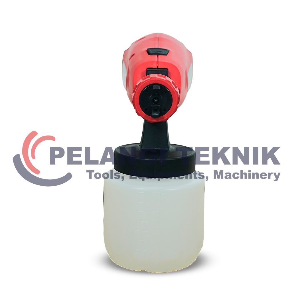 TSUZUMI THH15A Spray Gun Listrik 400W – Alat Semprot Cat Portable Tangki 800ml - Pelangi Teknik