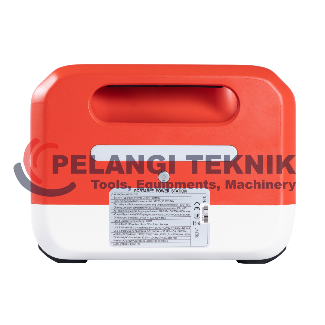 Portable Power Station 700 Watt Isuzu Tsuzumi IPS 800 - Pelangi Teknik