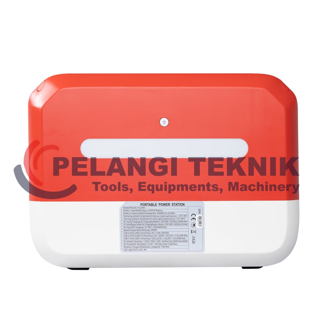 Portable Power Station 2400 Watt Isuzu Tsuzumi IPS 2500 - Pelangi Teknik