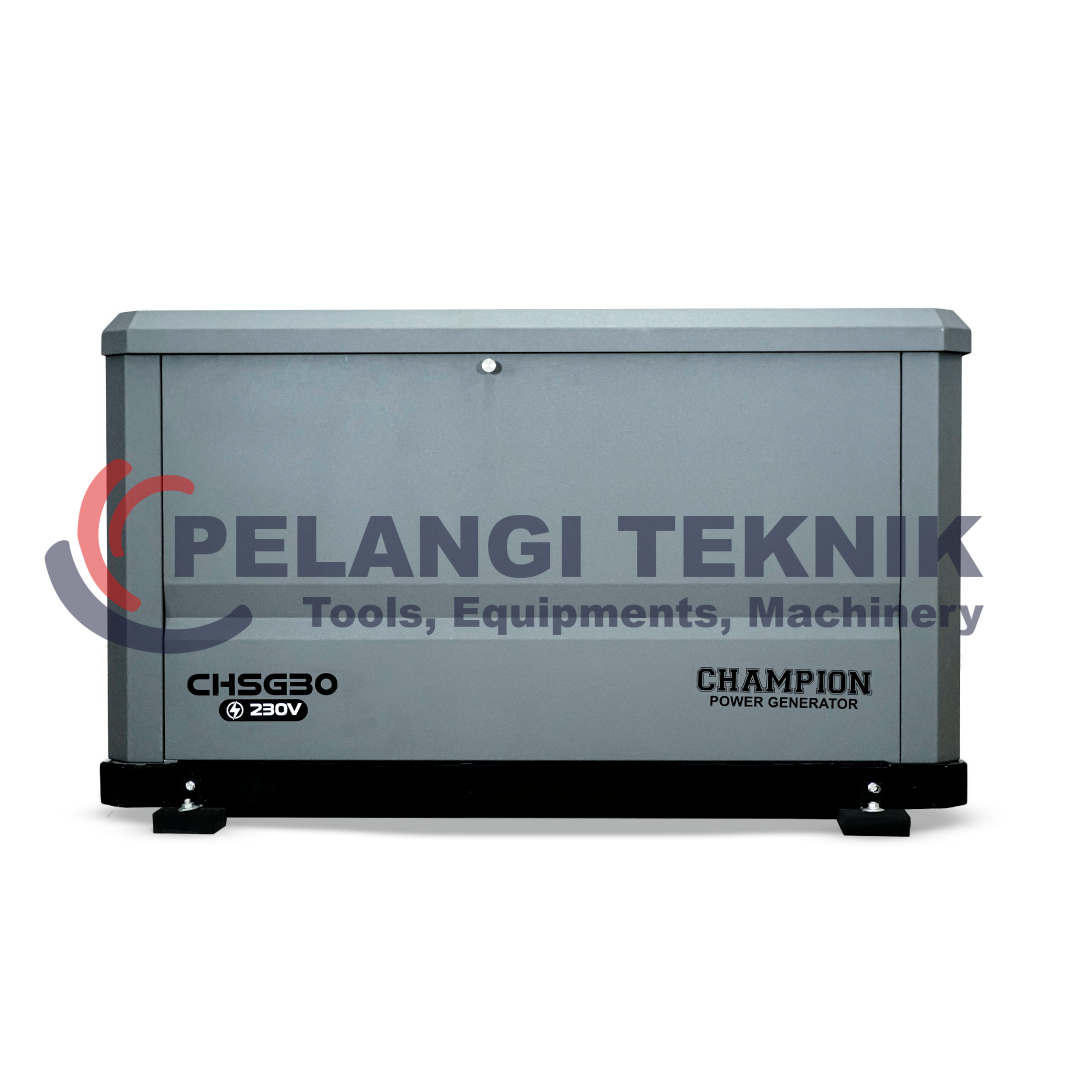 Home Stanby Generator Champion CHSG30 + ATS 1 Phase - Pelangi Teknik