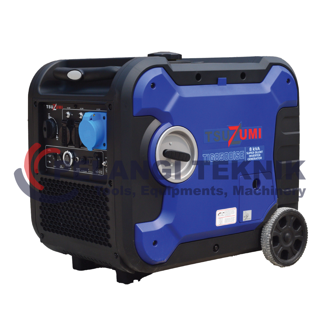 Genset Silent Inverter 6000 Watt Tsuzumi TIG8500ISE - Pelangi Teknik