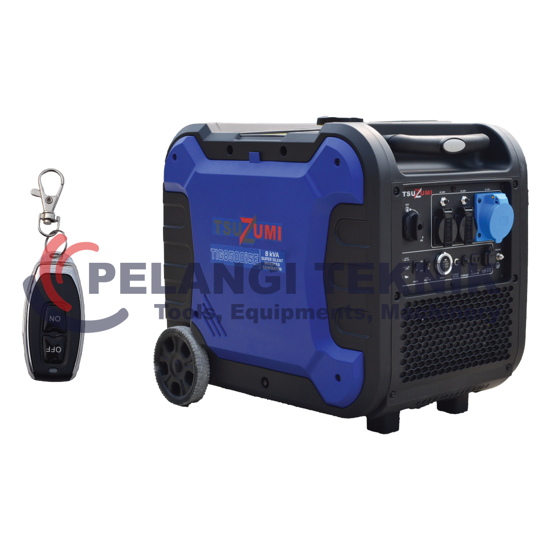 Genset Silent Inverter 6000 Watt Tsuzumi TIG8500ISE - Pelangi Teknik