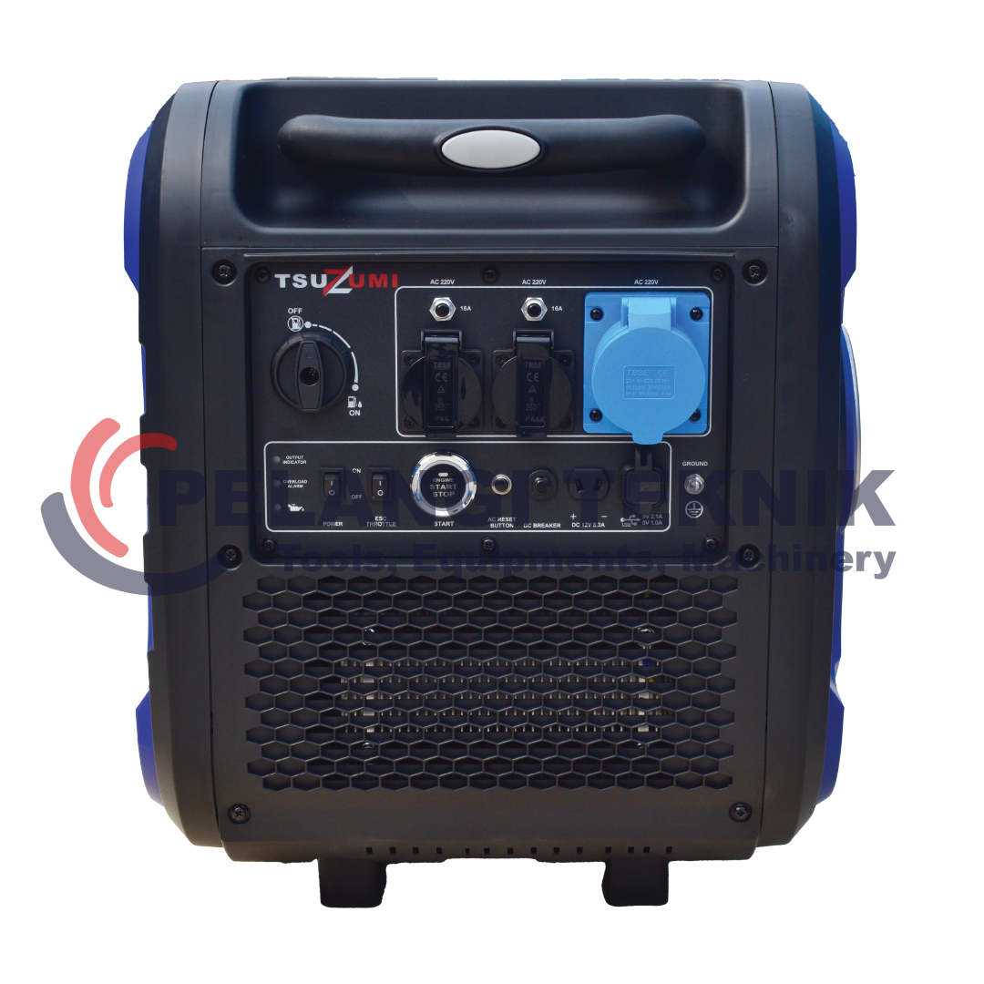 Genset Silent Inverter 6000 Watt Tsuzumi TIG8500ISE - Pelangi Teknik