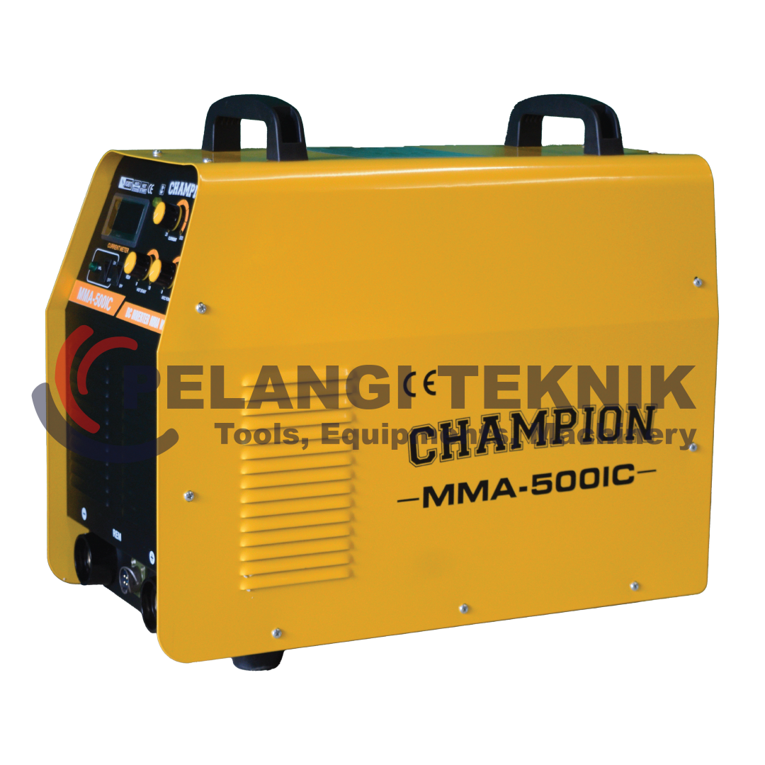 Mesin Las Inverter 500 Ampere 3 Fase CHAMPION MMA500IC Heavy Duty - Pelangi Teknik