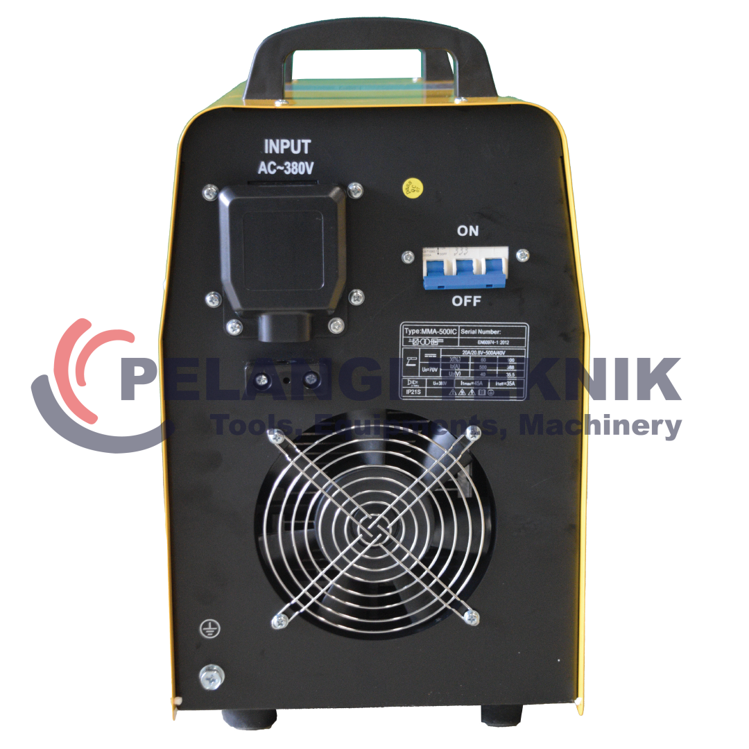 Mesin Las Inverter 500 Ampere 3 Fase CHAMPION MMA500IC Heavy Duty - Pelangi Teknik