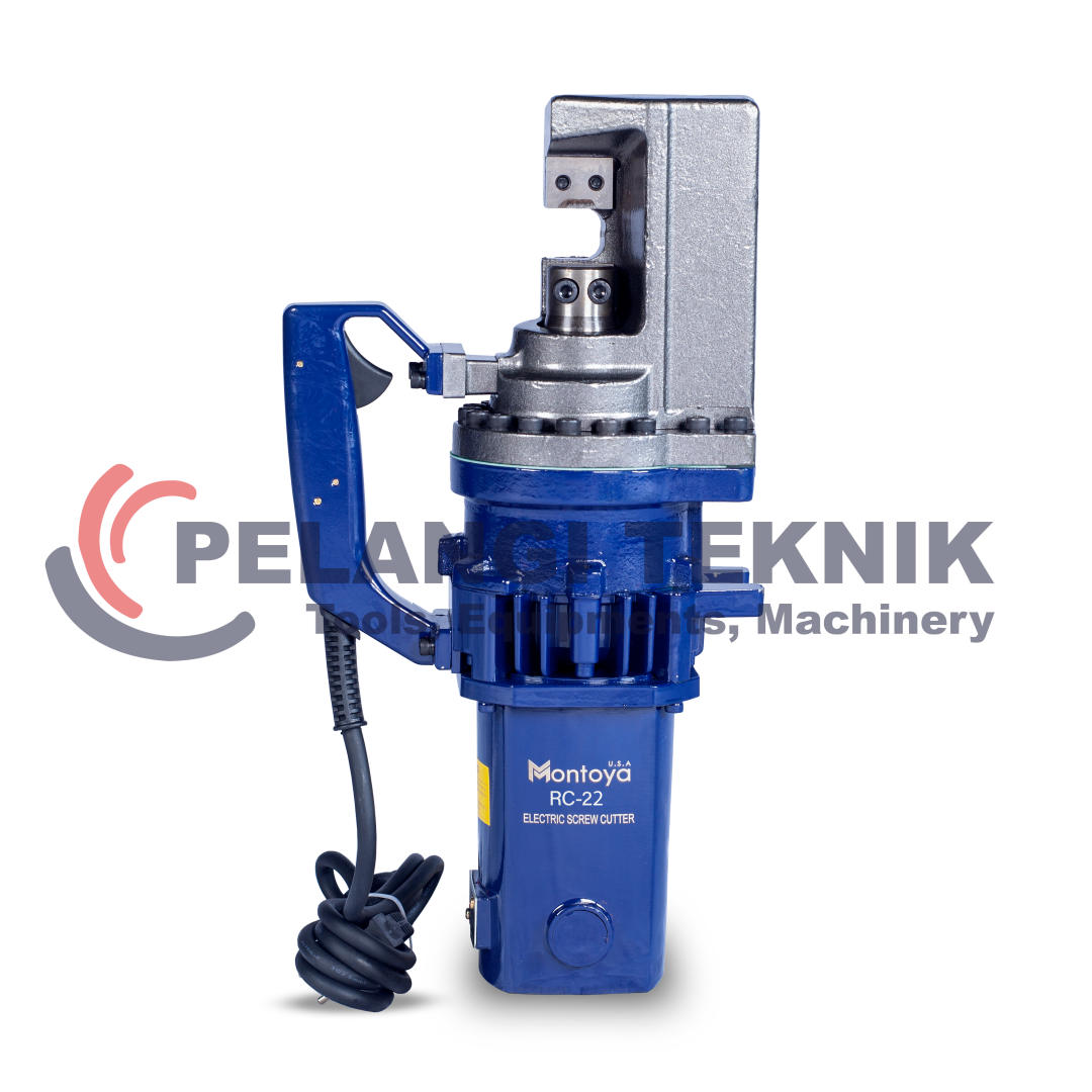 Mesin Pemotong Besi 25 mm Rebar Cutter Montoya RC-22 - Pelangi Teknik