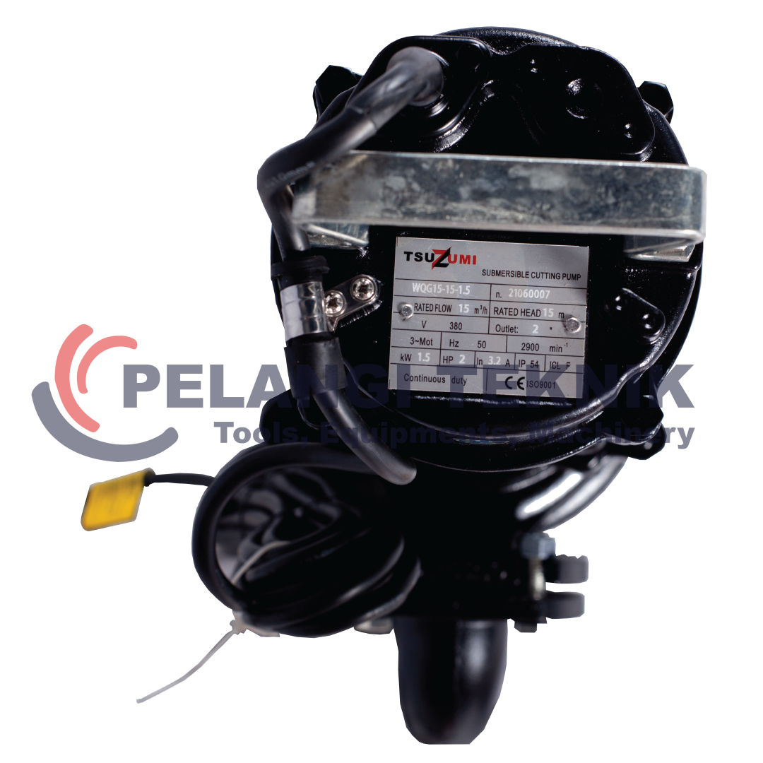 Pompa Celup Submersible 4 Inch 3 Phase Tsuzumi WQ60-10.4 - Pelangi Teknik