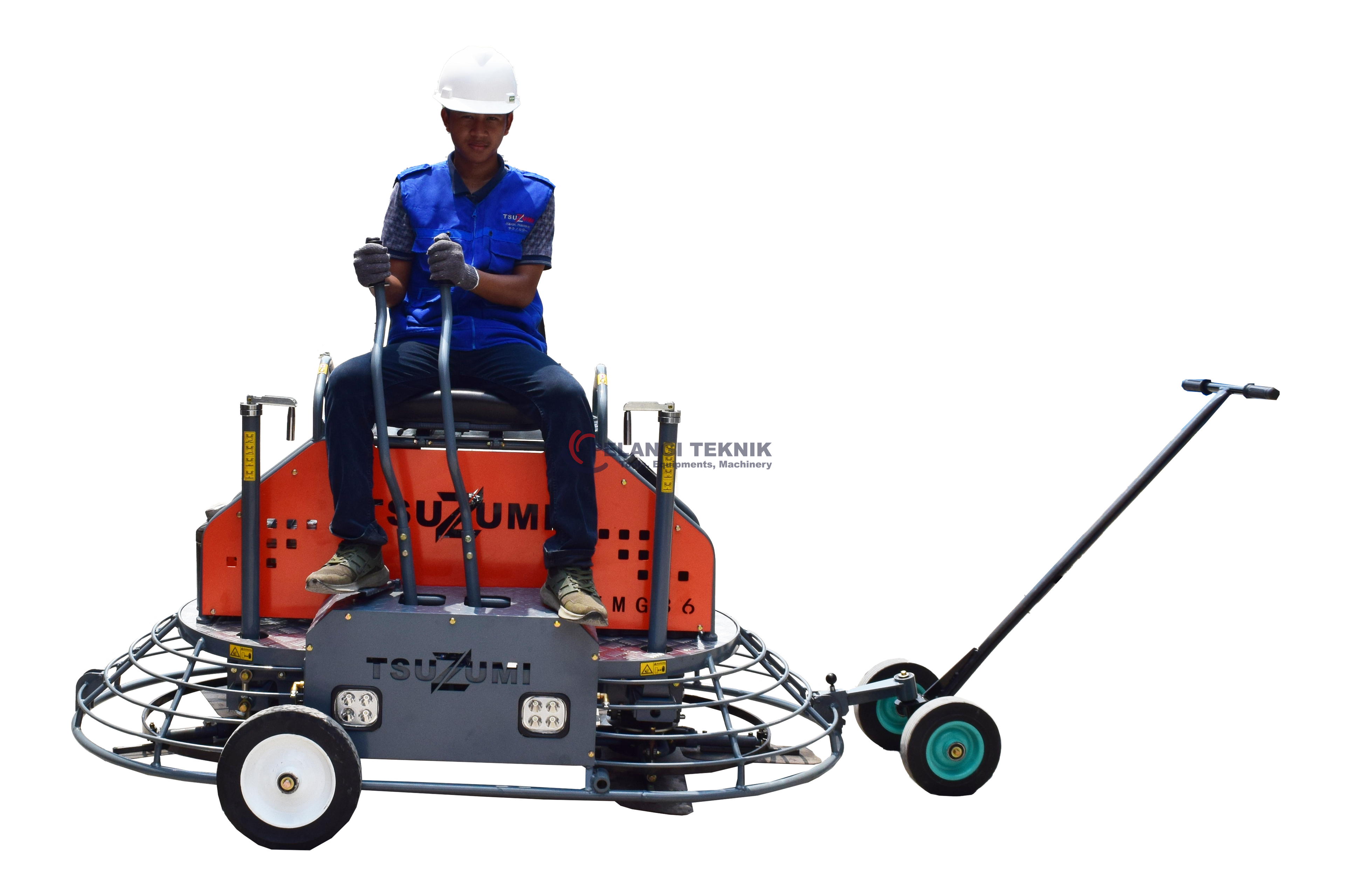 Mesin Power Trowel Ride On TSUZUMI HONDA TMG36  - Pelangi Teknik