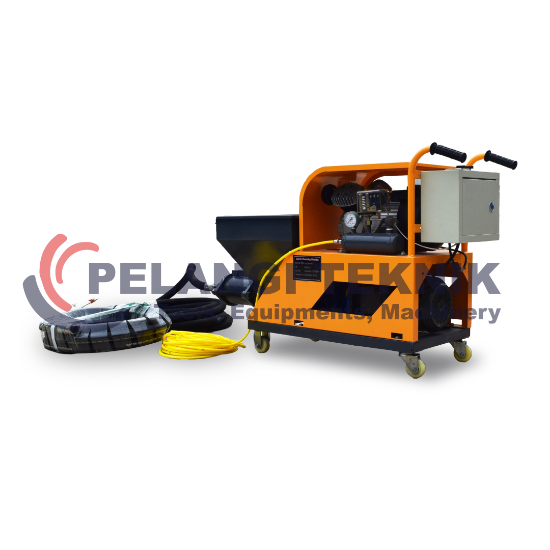 Mesin Plaster Tembok Mortar Sprayer Tsuzumi TMS-M - Pelangi Teknik