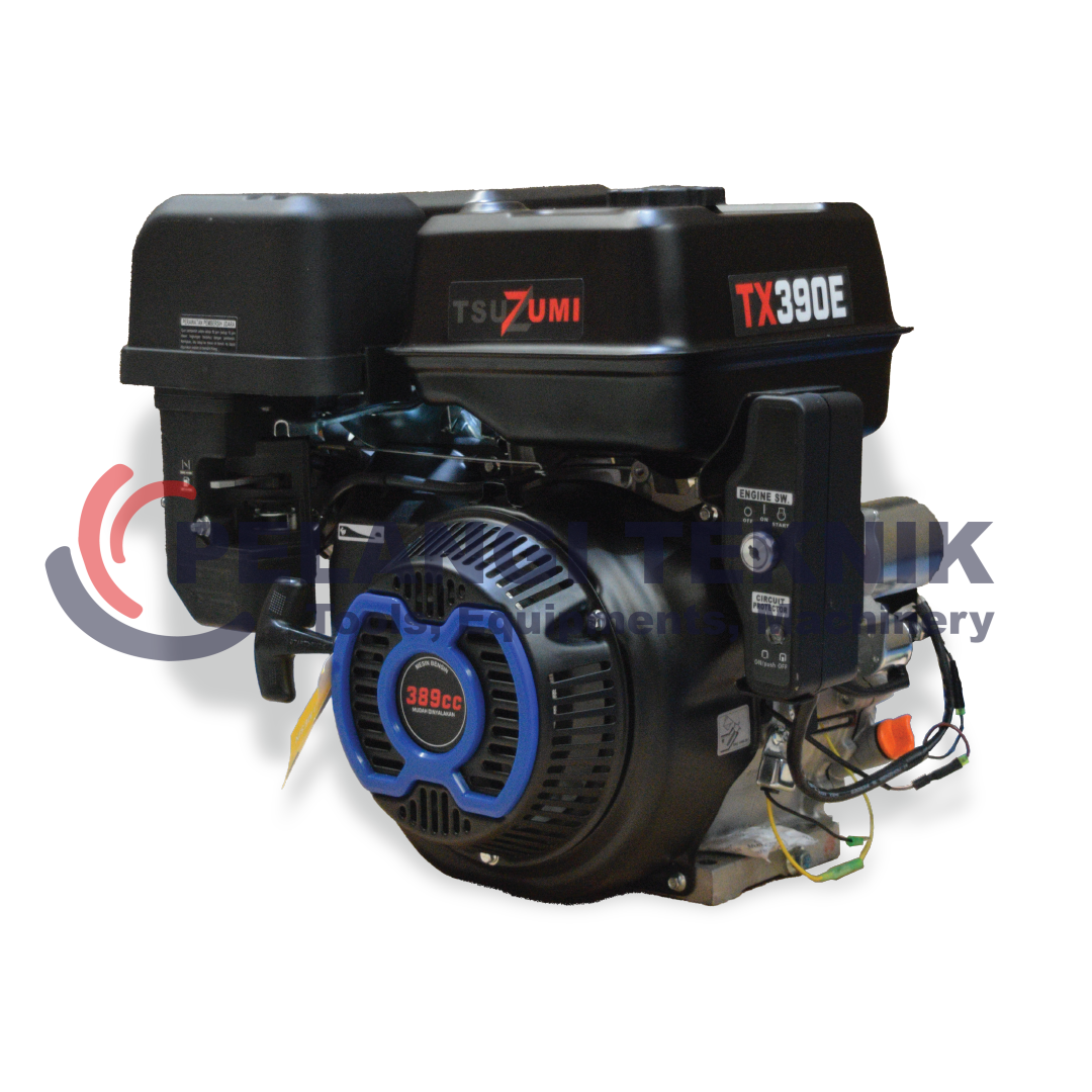 Mesin Penggerak Bensin Tsuzumi TX390E - Pelangi Teknik